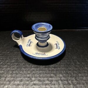 Louisville Stoneware Captain Spicers Chamber stick Candle Stick Holder Rare